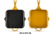 Aless Kare Kızartma Tavası 28 cm Yardımcı Kulplu