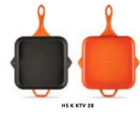 Aless Izgara Tava 28 cm Yardımcı Kulplu
