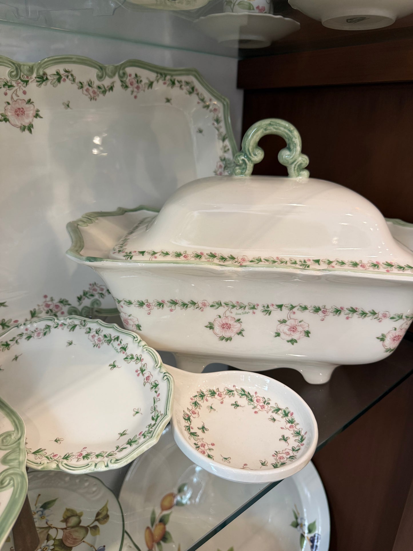 Aless Tiffany İtalyan Porselen Yemek Seti 74 parça