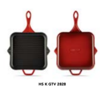 Aless Kare Kızartma Tavası 28 cm Yardımcı Kulplu
