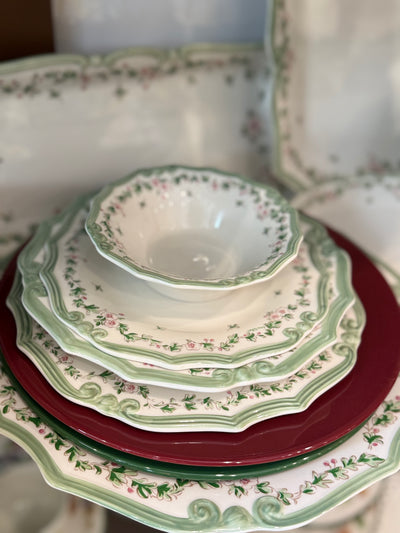 Aless Tiffany İtalyan Porselen Yemek Seti 74 parça
